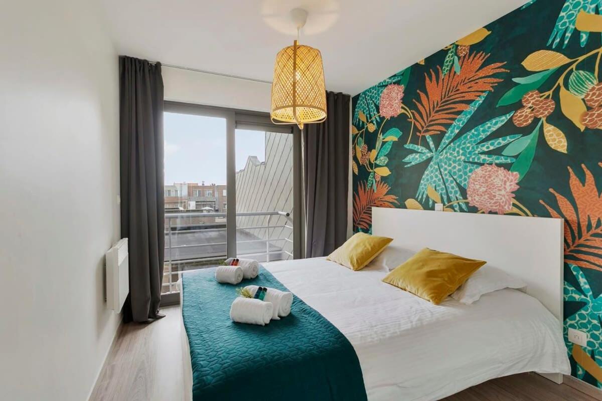 Huswell - Cosy Apartment With Amazing Beach View Остенде Экстерьер фото